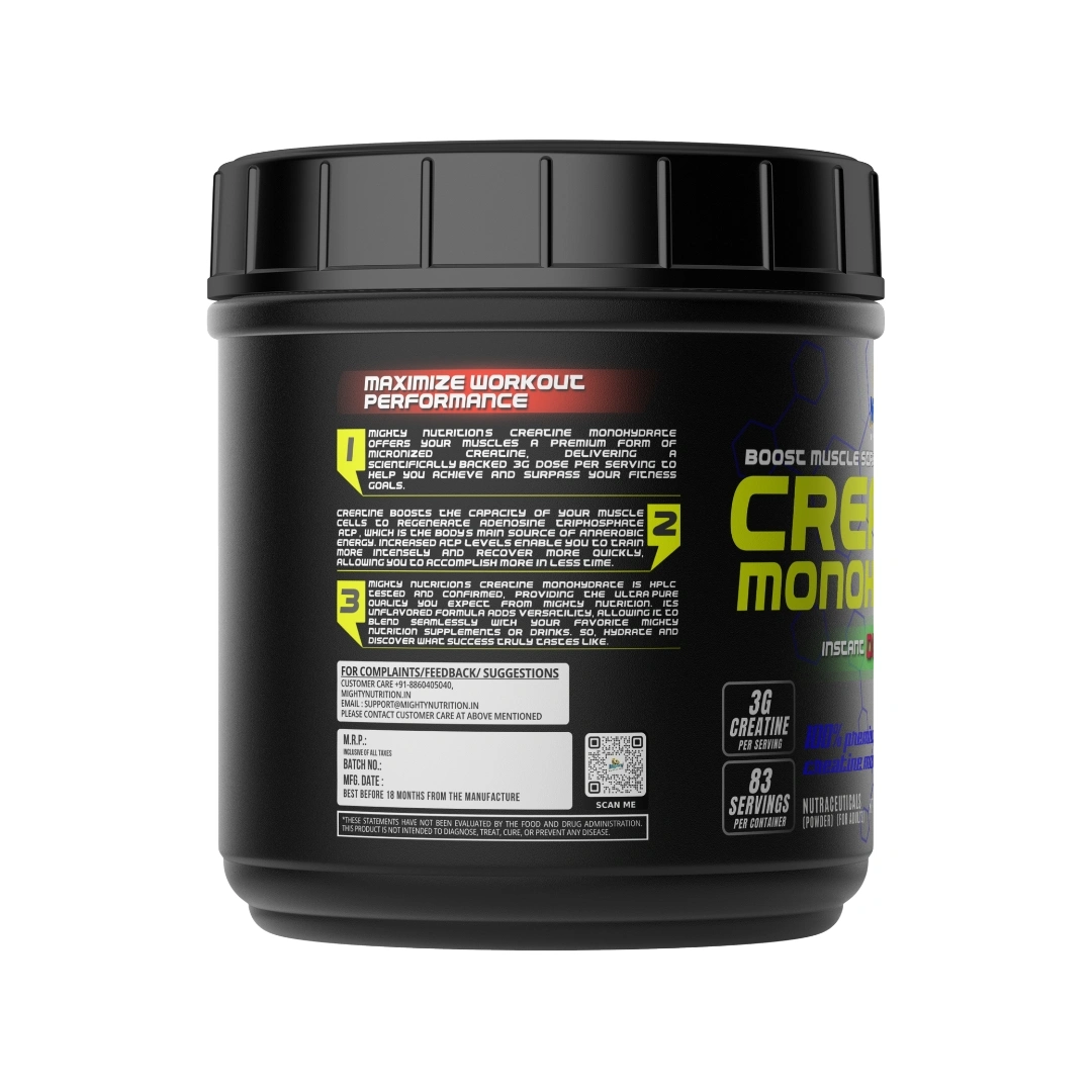 Mighty Nutrition Creatine Monohydrate Instant Drink Mix - Image 2